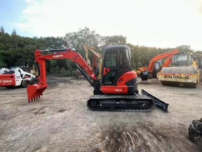 China Mini Excavadora Kubota Usada U55-4 Excavadoras automáticas de segunda mano en venta