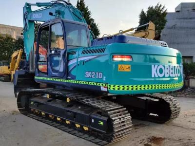 China SK210 Excavadora Kobelco usada Máquina de construção de segunda mão 114KW à venda