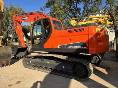 China Coreano original DX225LC-9c Doosan Equipo usado Excavadora hidráulica de minería en venta