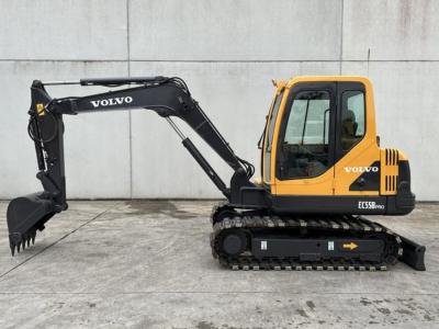 China Klein Volvo EC55B Altes Bagger aus zweiter Hand Erdbewegungsgeräte zu verkaufen