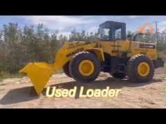 engineering used komatsu wheel loader wa380-3 high power 16360kg