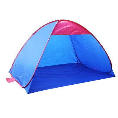 China Diagonal Bracing Type Pop Up Beach Tent Beach Umbrella for sale