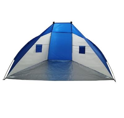 China Diagonal Tying Type Folding Beach Tent Sunshade Fishing Tent for sale