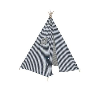 China Easy Set Up Kids Pole Canvas Folding Play Tent Teepee Wooden Tent Kids Tent India Play Tent for sale