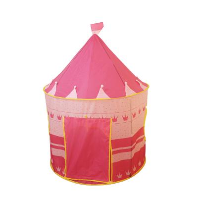 China Sports Toy Children Pop Up Castle Princess Tent Pink Indoor And Outdoor Kids Play Tent for sale