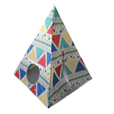 China Sports Toy Hot Sale Kids Toy Castle India Triangle Tent Camping Tent Indoor Teepee Tent for sale