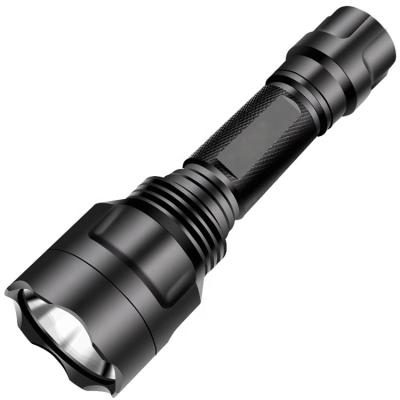 China Emergency Q5 IPX45 Aluminum Alloy Tactical Level 3 Lighting 18650 Lithium Battery LED Torch Flashlight for sale