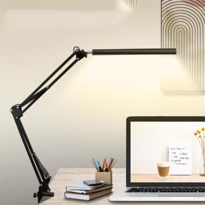 China Modern Adjustable Long Swing Arm USB Dimmer Led Reveal Fold Light Desk Lamp for sale