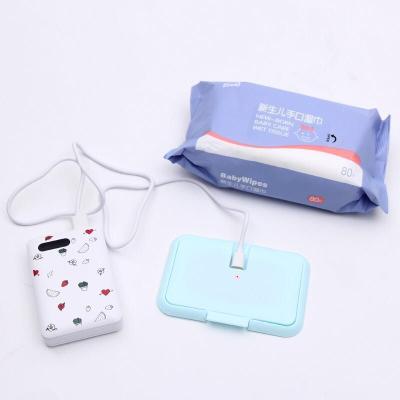 China Baby Portable Electric Wet Towel Warmer USB Heating Cloth Wet Heater for sale