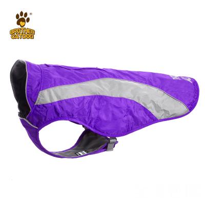 China Winter Country Dog Jacket Large Dog Waterproof Waterproof Northern Dog Fleece Reflective Coats for sale