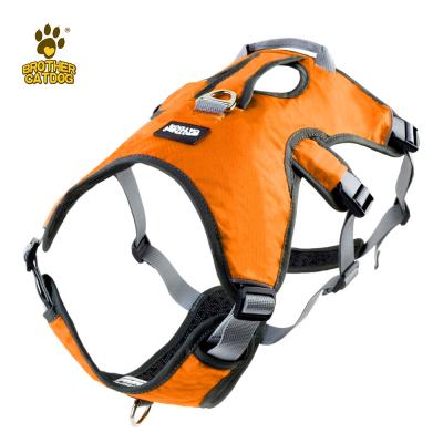 China Hot Sales Padded Walking Hiking Sport Mesh Large Dog Harness for sale