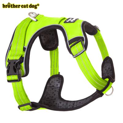 China Wholesale OEM Big Large Dog Vest Padded Dog Collar Dog Harness for sale