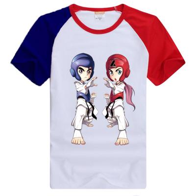 China Custom cheap t-shirt screen printing/ 100% cotton taekwondo t shirt  Men T shirt TaeKwonDo Mom funny t-shirt for sale