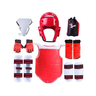 China Dobok Taekwondo body protector sparring training gear set for sale