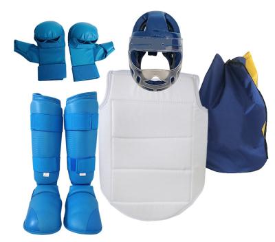 China WKF approved karate guard equipement body protector karate gear set for sale