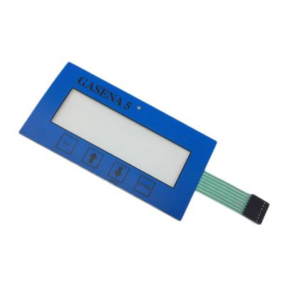 China Waterproof Luminous Keypad Membrane Switch Factory LED Push Switch Custom Membrane for sale