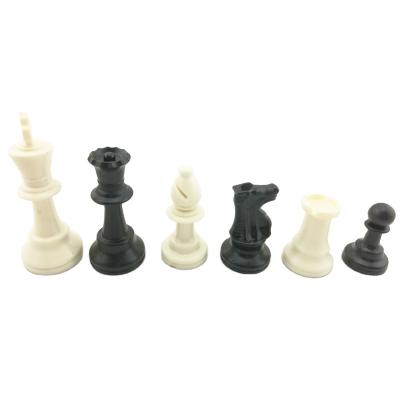 China Customized High King 3.75inch 34chess Pieces Two Queens Chess Set for sale