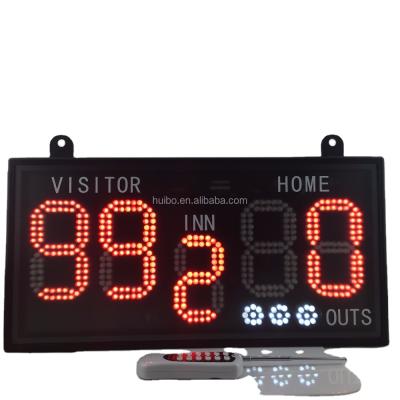 China large baseball Semi-outdoor led digital scoreboard with 5 digits for sale