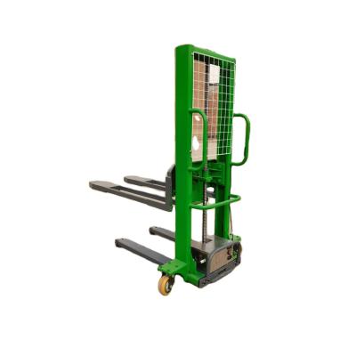 China Hotels Pallet Stacker Electric Cylinder Forklift For Loading And Unloading Forklift for sale