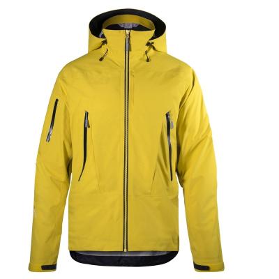 China QUICK DRY Outdoor Men Waterproof Jacket 3 Layer Hood Hardshell Waterproof Jacket for sale