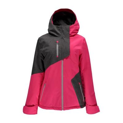 China Ski Jacket Winter Coat Ladies Ski Jacket Hooded Waterproof Warm Breathable Factory Customized for sale