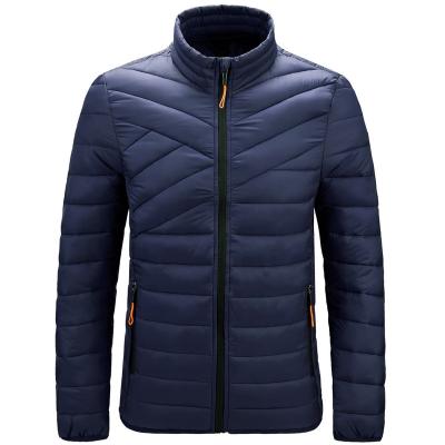 China Waterproof Mens Winter Coat Packable Ultralight Warm Outdoor Winter Padded Stripper Jacket for sale