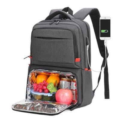 China With USB New Custom Cooler Bags Insulated Lunch Bag Thermal Waterproof Ice Bags Picnic Cooler Backpack for sale