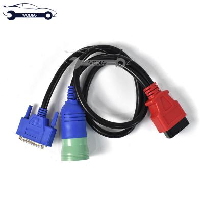 China For Truck DPA5 Diagnosis For DPA5 9 Pin Tool Parts OBD2 OBD II Heavy Duty Connection Cable + OBDII Cable for sale