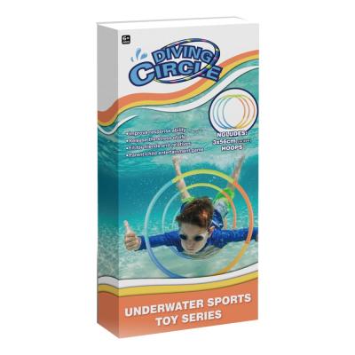 China Swimming Diving Swimming Ring Toys Summer Underwater Sports Training Baby Toy Customization For Children for sale