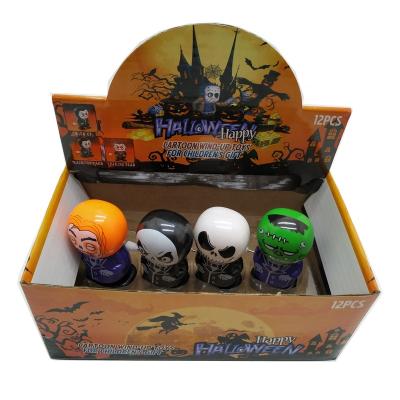 China Children Play Promotional Hot Sale Halloween Baby Mobile Top Plastic Cheap Tin Wind Up Toy For Gift for sale