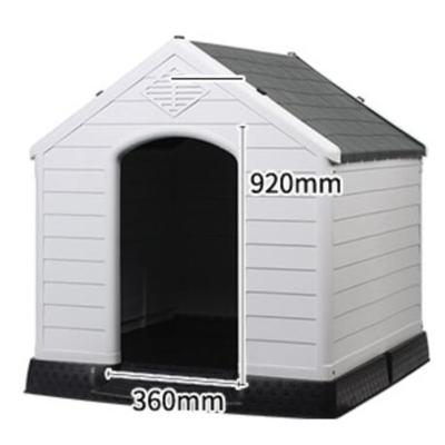 China Bafuluo Viable All Seasons Plastic Pet Kennel Outdoor Indoor Cheap Home Decorative Plastic Pet Kennel for sale