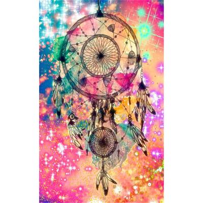 China Modern Color Home HUACAN Catcher DIY Crystal Religion Diamond Painting Embroidery Dream Embroidery Kit for sale