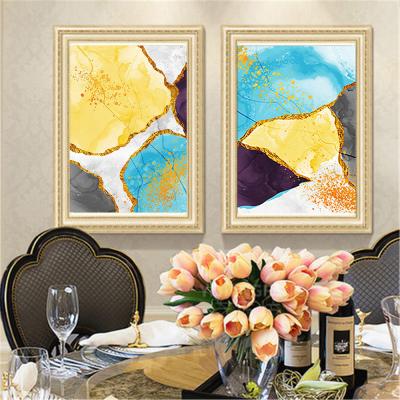 China New Modern Abstract HUACAN DIY 5d Wall Art Landscape Ribbondiamond Mosaic Embroidery Landscape Home Decor Classic/Postmodern Diamond Painting for sale