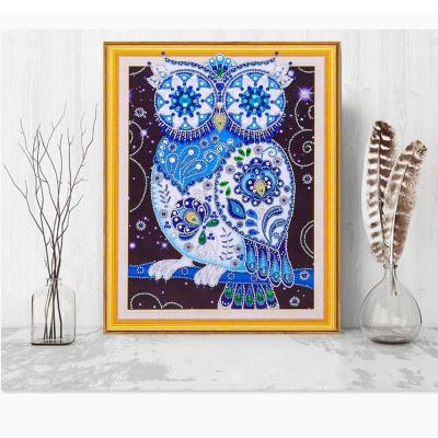 China Bright Special Shaped Cross Decoration Art Animal Diamond Painting Wholesale Diamond Embroidery Mosaic Stitch Kits From Europe Huacan for sale