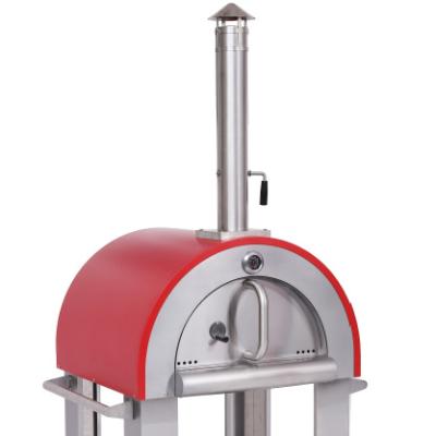 China Hyxion New Design Easily Cleaned Hot Selling Wood Burning Pizza Oven Wood Fired Oven Pizza Pizza Oven Stone for sale