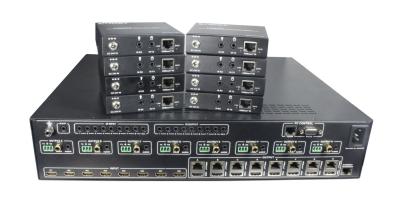 China Matrix-Schalter-Vorwahl 8x8 Hdbaset mit Manager-Steuerung 3d 1.4a Edid zu verkaufen