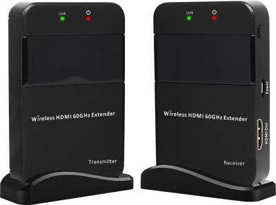 China Black HDMI Wireless Extender 3.5W Power Consumption , Supports Dolby TrueHD for sale