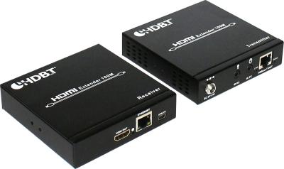 China 4K2K 100m 330 ft HDBaseT HDMI Extender Over Single UTP CAT6 Support LAN Support  RS232 And IR for sale