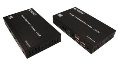 China Ergänzung HDBaseT 4K HDMI mit Funktion USBs 2,0 KVM mit bidirektionalem IR LAN zu verkaufen