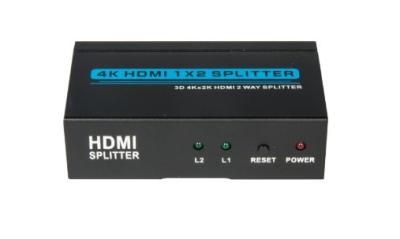 China 1x2 1 Signal-Teiler des Hafen-HDMI bestätigt mit intelligenter EDID-Steuerung, HDMI2.0 zu verkaufen