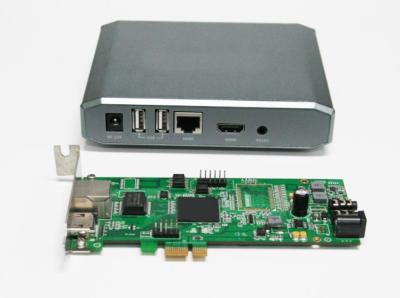 China Portable USB PCI Express Extender Plug - In - Card Transmitter , Pci Card Extender With USB Controlling for sale