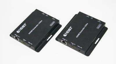 China Tragbare Ergänzung UHD HDMI mit IR-Verstärker- LAN über RJ45 Cat5e Cat6 1080P, bis 150m zu verkaufen