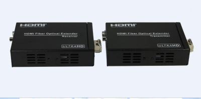 China Metal Materials 1080P HDMI Fiber Extender With RS232 , Up To 1Km EDID Control for sale