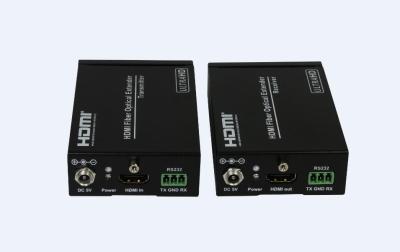 China Tx / Rx ethernet cable extender 4LC Fiber Optic Full HD Extender Kit 100 X 65 X 25.6 for sale