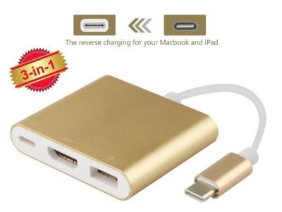 China Usb C zu Getriebe-Schaltzug Usb C Usb 3,0 Stromadapter für Laptop/Smartphone zu verkaufen