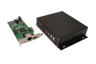 China Ergänzung FCC HDBaseT HDMI DES CER-ROHS zu 330 Fuß mit POE- u. LAN- u. PCIE-Karte zu verkaufen