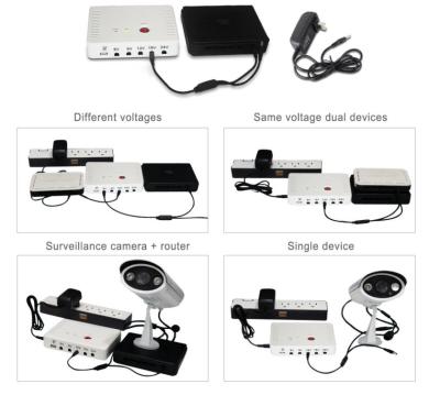 China La fuente de alimentación portátil de la copia de seguridad de batería, sube la fuente de alimentación para el sistema del Cctv en venta