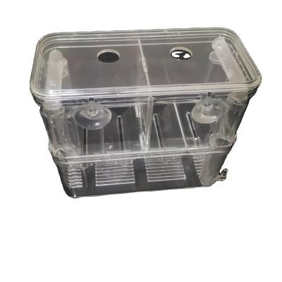 China High Quality Viable Aquarium Acclimation Hatchery Incubator For Baby Fish Breeding Fish Isolation Box for sale