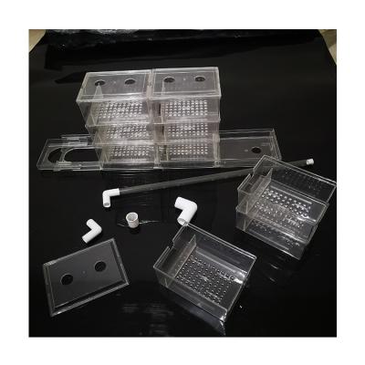 China High QualityTurtle Top QualityTurtle Aquarium Net Box Filter Tank Rain Pipe Viable Hot Selling Top Drip Filter Box for sale