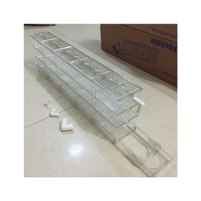 China Factory price viable aquarium filter round small type circulating water purification drip waterfall box for sale